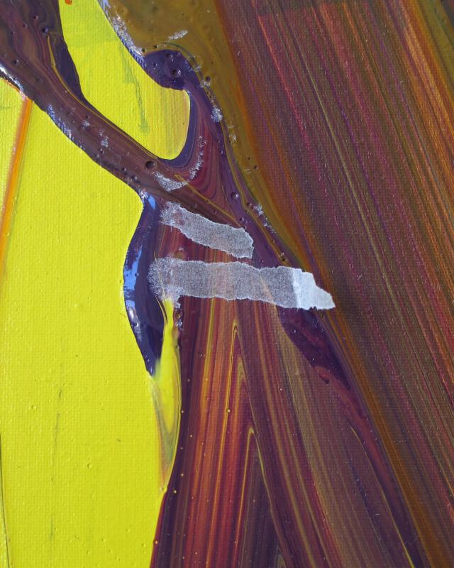 Majerus, Ablösung Malerei